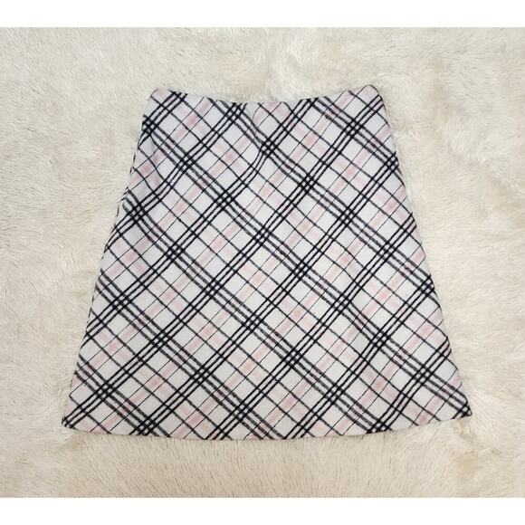 Karen Kane Medium M Lifestyle Check Plaid Knee Length Pencil Career Skirt - Picture 6 of 6